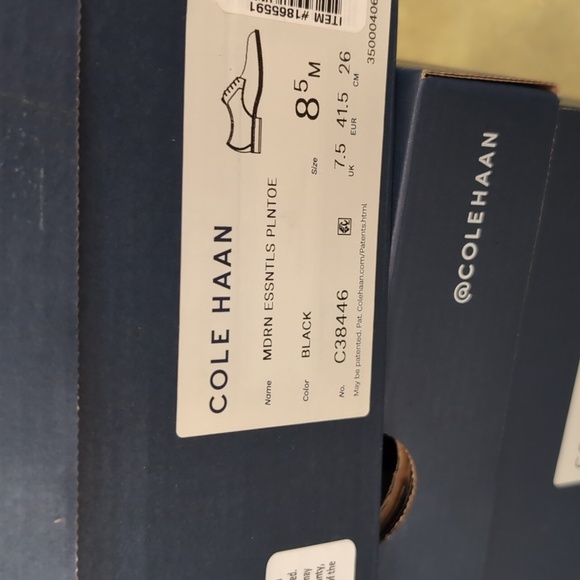 Cole Haan Men's Modern Essentials Leather Plain Toe Oxfords - Picture 4 of 12